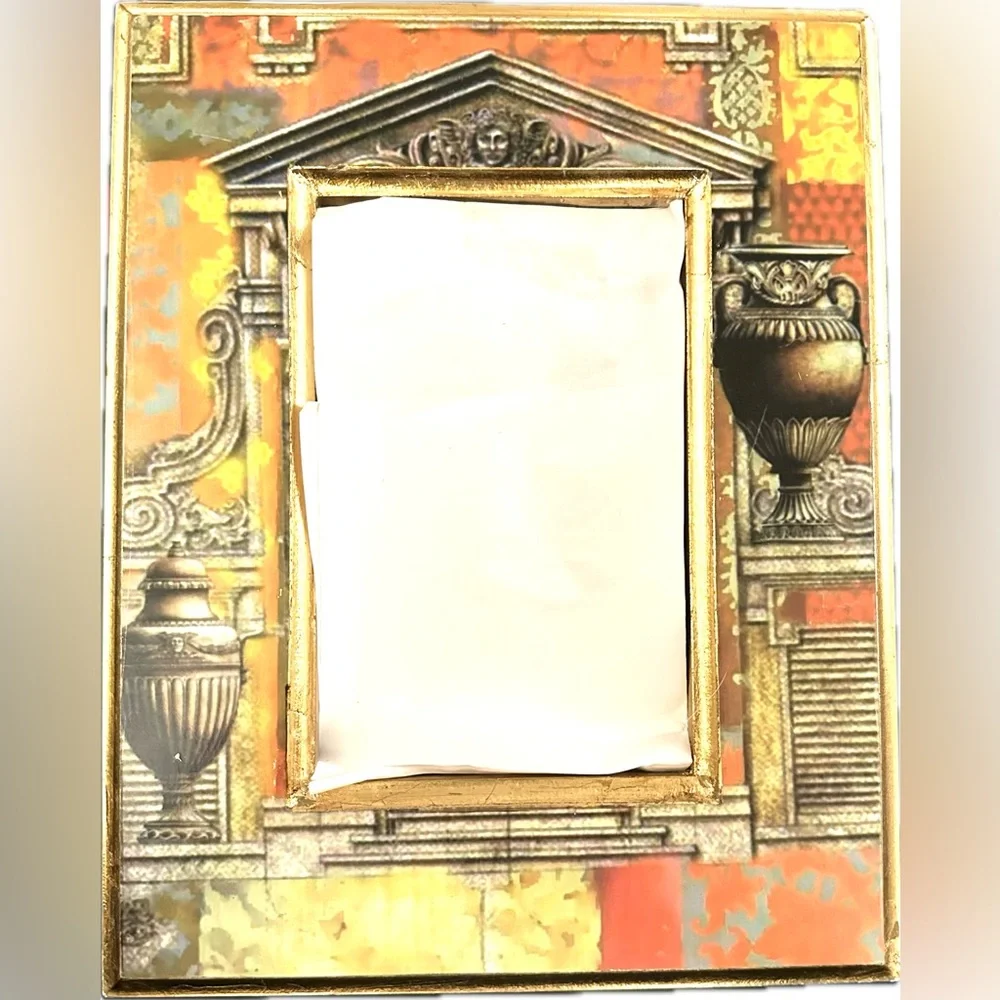 Stunning Architectural Classical Georgian Gilded Wood Picture Photo Frame RARE - Picture 2 of 8